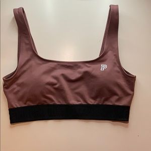 pink gym to swim sports bra/bikini top NWOT
